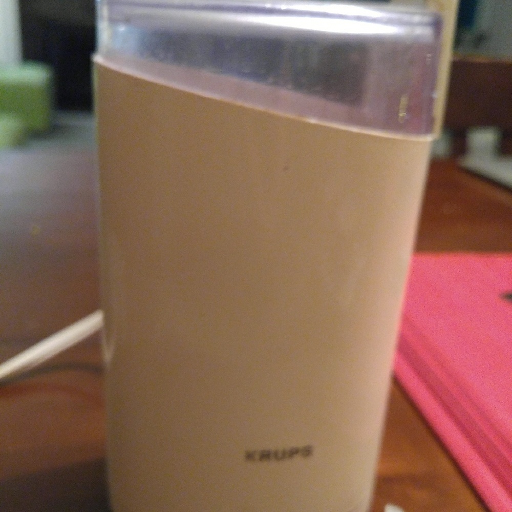 Krups coffee grinder